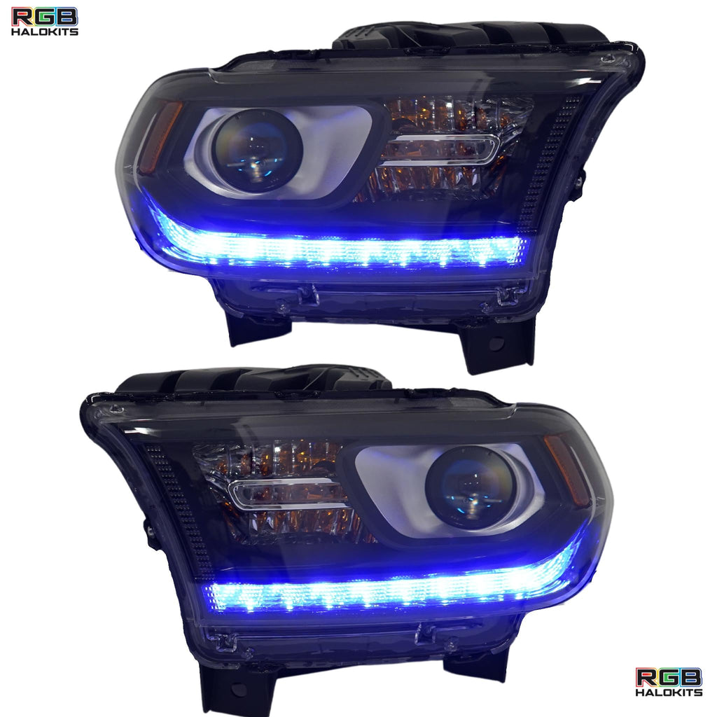 RGB Halo Kits Dodge Durango Multicolor DRL Boards (2014-2020)