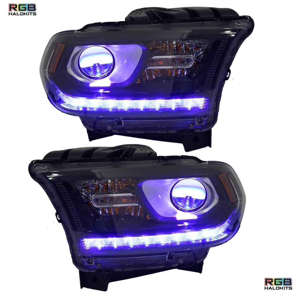 RGB Halo Kits Dodge Durango Multicolor DRL Boards (2014-2020)