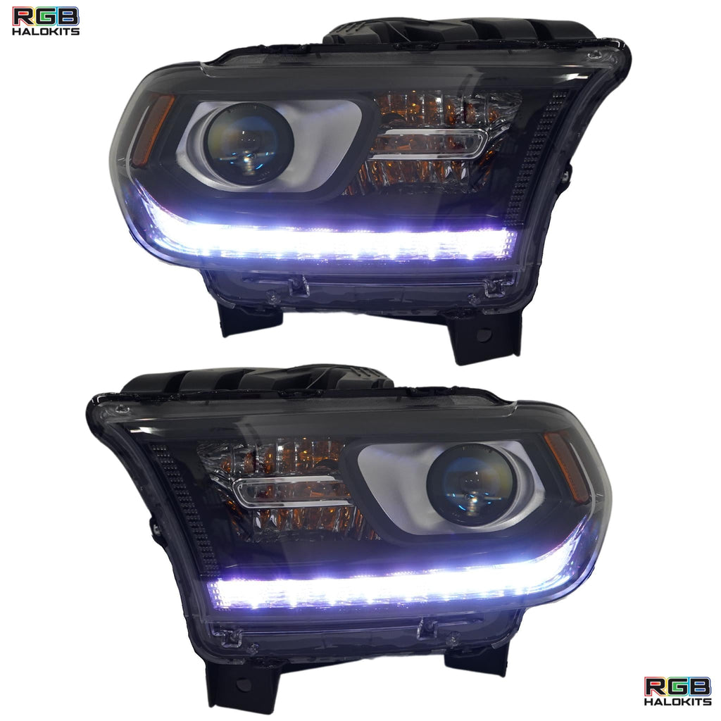 RGB Halo Kits Dodge Durango Multicolor DRL Boards (2014-2020)