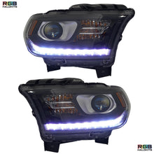 Load image into Gallery viewer, RGB Halo Kits Dodge Durango Multicolor DRL Boards (2014-2020)