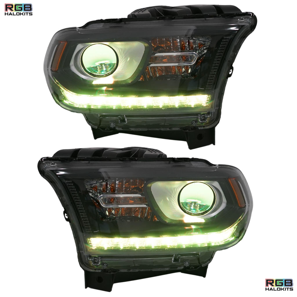 RGB Halo Kits Dodge Durango Multicolor DRL Boards (2014-2020)