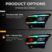 Load image into Gallery viewer, RGB Halo Kits Dodge Durango Multicolor Flow DRL Kit (2021-2026)