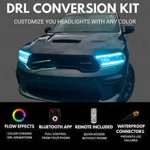 Load image into Gallery viewer, RGB Halo Kits Dodge Durango Multicolor Flow DRL Kit (2021-2026)