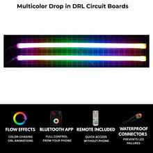 Load image into Gallery viewer, RGB Halo Kits Dodge Durango Multicolor Flow DRL Kit (2021-2026)