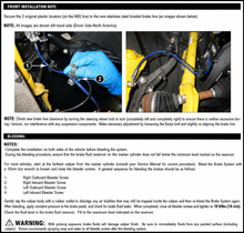 Load image into Gallery viewer, Performance rear brake hose kit for Dodge Durango R/T GT Citadel Pursuit and Special Service models