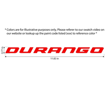 Load image into Gallery viewer, Dodge Durango Rear Badge/Emblem - OEM Color-Matched / Carbon Fiber — Exotic Innovations product image 2