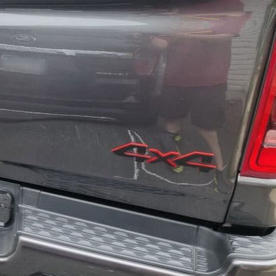 Dodge Ram 1500 4x4 Tailgate Badge / Emblem Exotic Innovations