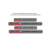 Load image into Gallery viewer, Dodge Ram 6.2L Supercharged / TRX Door Sill Plate 4pcs — Exotic Innovations product image 3