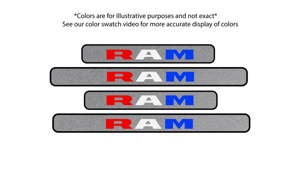 Dodge Ram / Door Sill Plate 4pcs Exotic Innovations