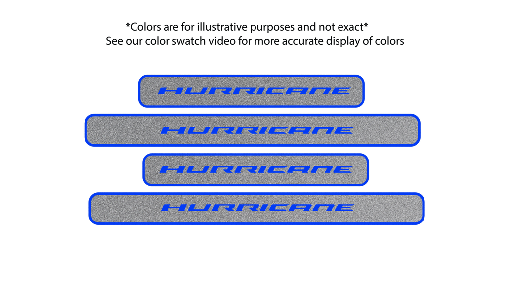 Dodge RAM Hurricane / TRX Door Sill Plate 4pcs Exotic Innovations