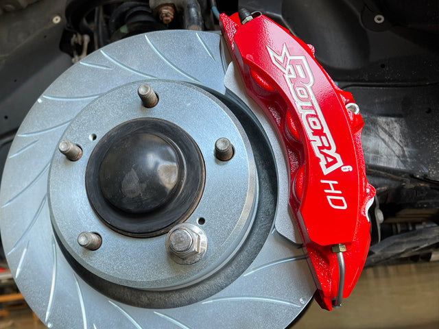 Dodge Ram SRT-10 2004 HD Challenge Rear Brake System - Black Ops Auto Works