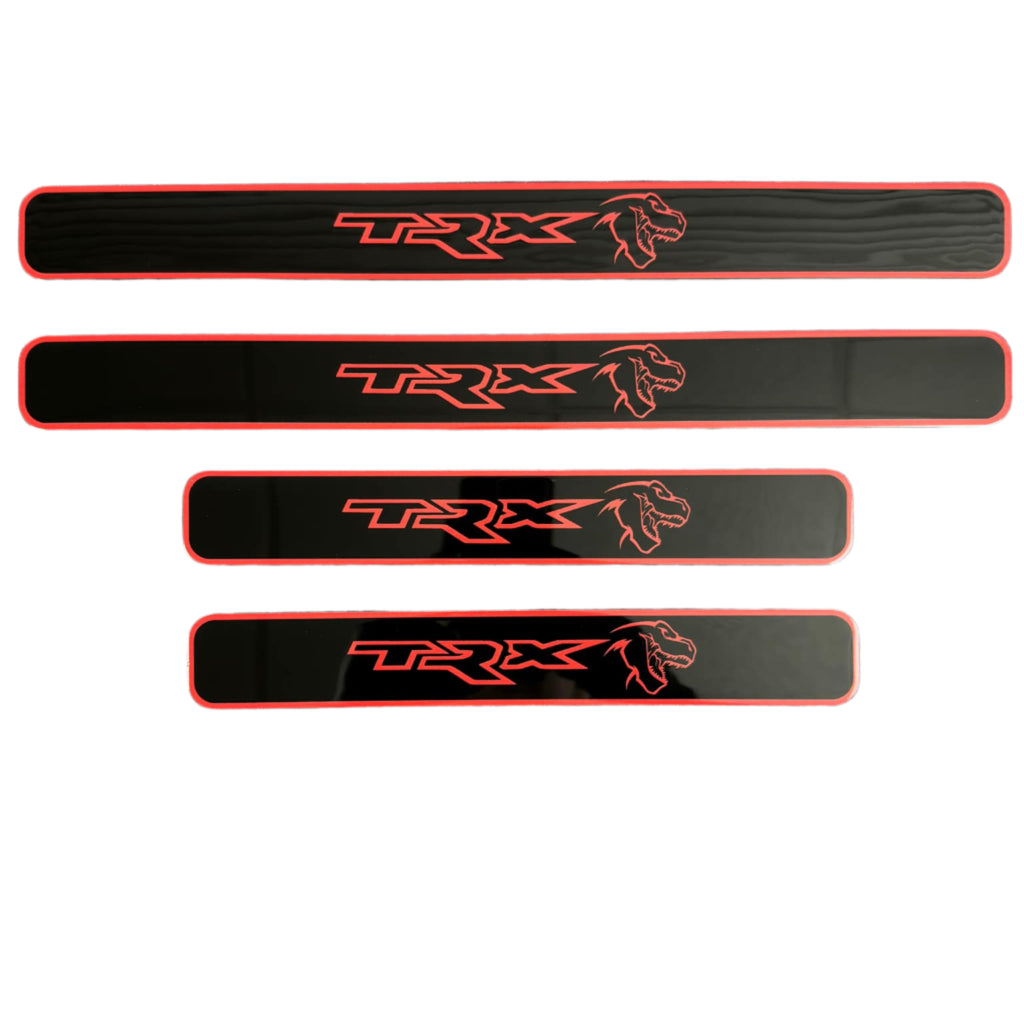 Dodge Ram Trex / TRX Door Sill Plate Set 2 4pcs Exotic Innovations