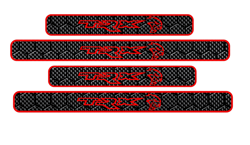 Dodge Ram TRX Hellcat / TRX Door Sill Plate 4pcs Exotic Innovations
