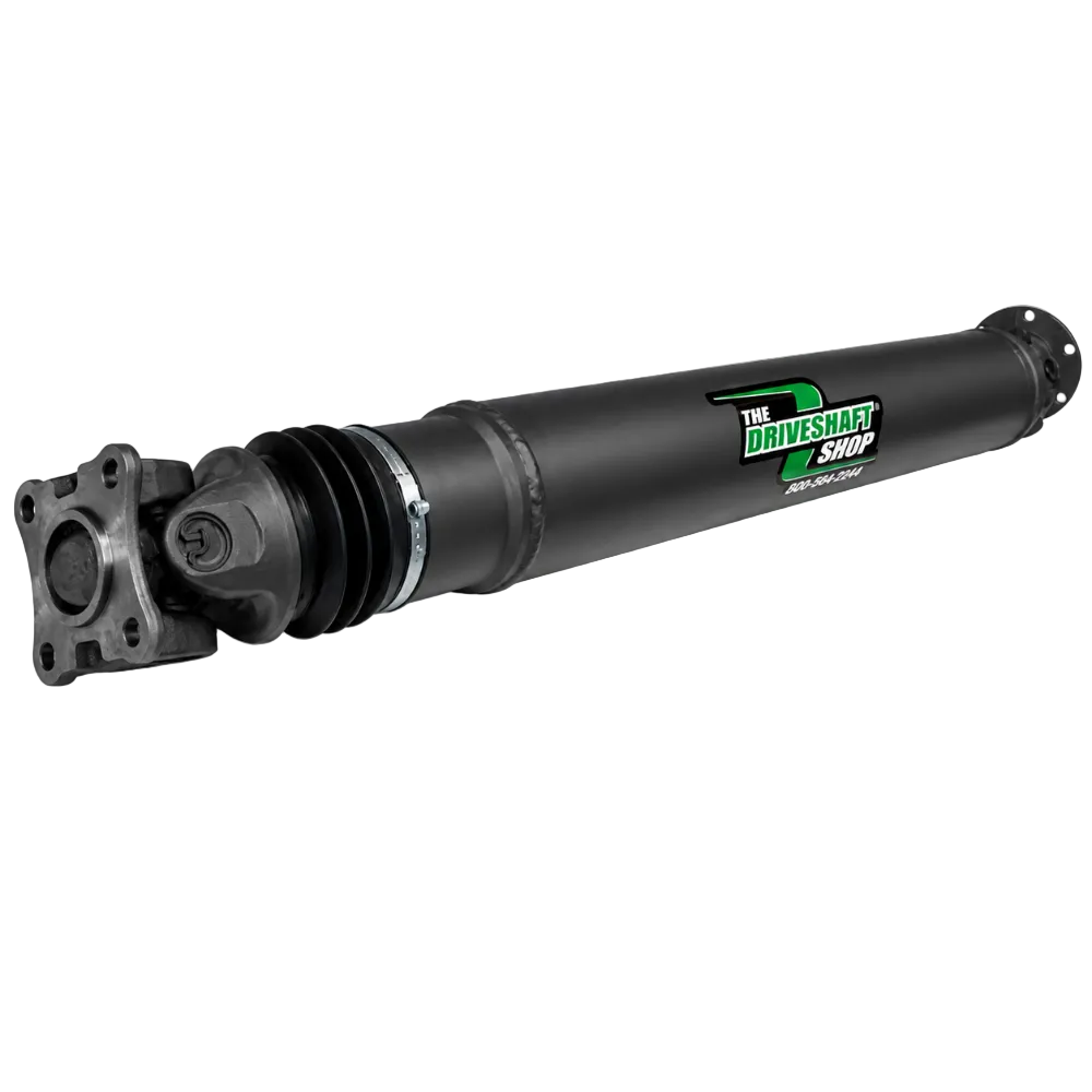 DSS carbon fiber driveshaft full view