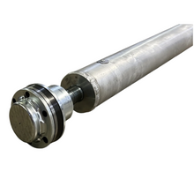 Load image into Gallery viewer, Drive Shaft Shop 610252 aluminum driveshaft installed on 2019 Dodge Challenger Scat Pack