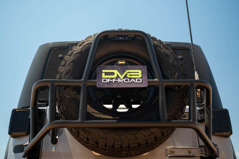 DV8 Offroad DV8 07-18 Jeep Wrangler JK Body Mounted Tire Carrier