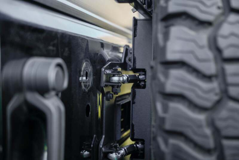 DV8 Offroad DV8 07-18 Jeep Wrangler (JK) Tire Carrier for MTO Bumper