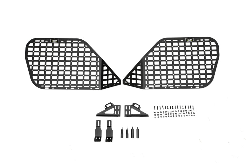 DV8 10-23 Toyota 4Runner Rear Window Molle Panels - Black Ops Auto Works