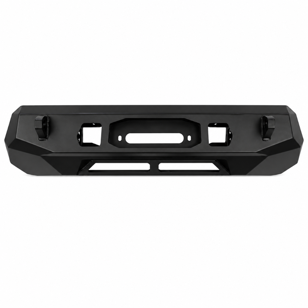 DV8 center mount winch front bumper for 2016-2023 Toyota Tacoma
