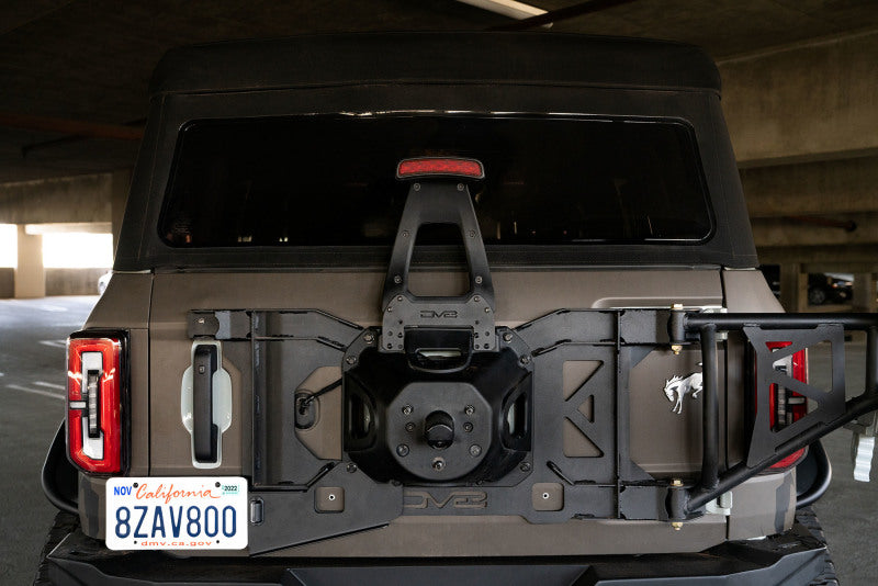 DV8 21-22 Ford Bronco 3rd Brake Light Extension Bracket - Black Ops Auto Works