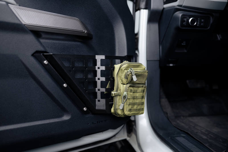 DVEMPBR-05-DV8 21-23 Ford Bronco Front Door Pocket Molle Panels-Exterior Trim-DV8 Offroad