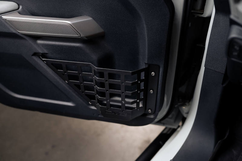 DVEMPBR-05-DV8 21-23 Ford Bronco Front Door Pocket Molle Panels-Exterior Trim-DV8 Offroad