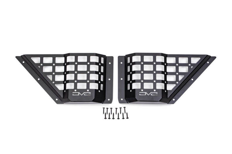 DVEMPBR-05-DV8 21-23 Ford Bronco Front Door Pocket Molle Panels-Exterior Trim-DV8 Offroad