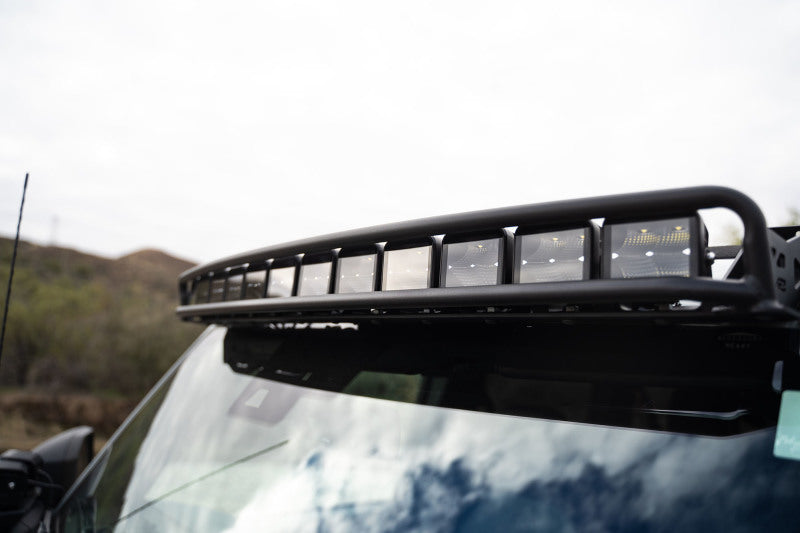 DV8 21+ Ford Bronco Curved Light Bracket for 12 3in. Pod Lights - Black Ops Auto Works