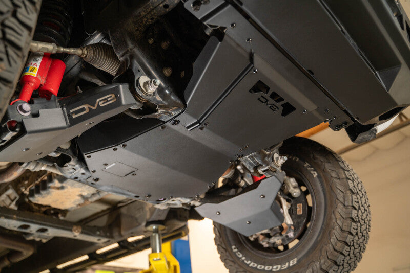 DV8 Offroad DV8 24-25 Toyota Tacoma & Land Cruiser Rear Belly Skid Plate