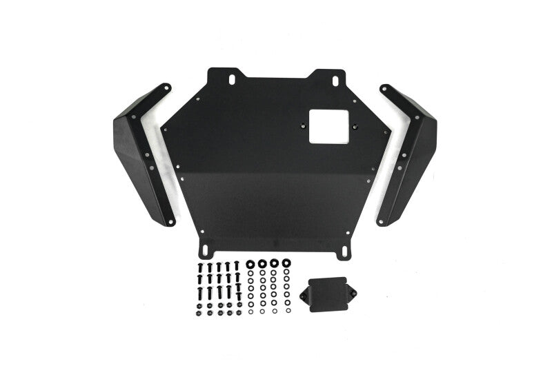 DV8 Offroad DV8 24-25 Toyota Tacoma & Land Cruiser Rear Belly Skid Plate