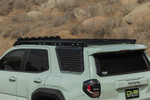 Load image into Gallery viewer, Driver-side view of the exterior window Molle panel on a white Toyota 4Runner