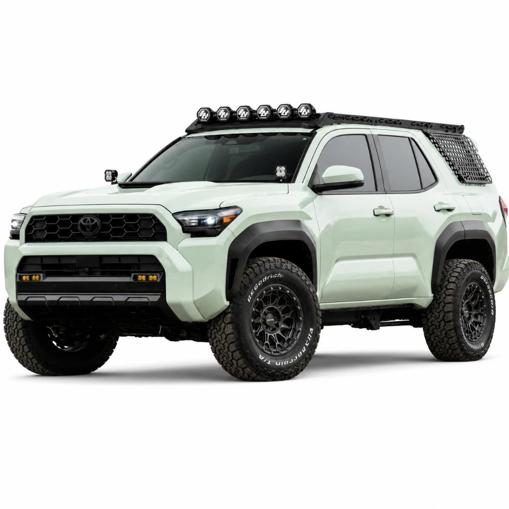 DV8 25-26 Toyota 4Runner Exterior Window Molle for DV8 Roof Rack - Driver - DV8 Offroad DVERRTF3-02EMD