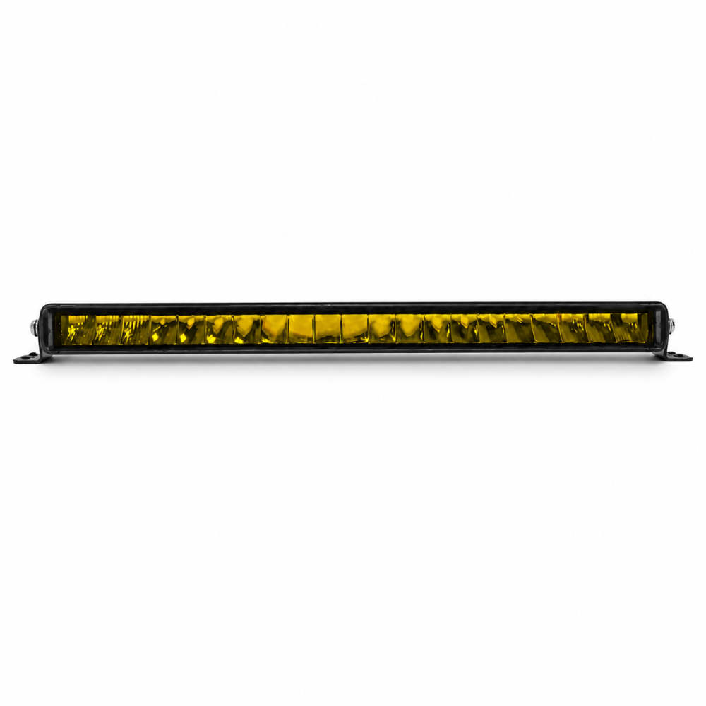 DV8 BE20SW105W-A amber LED light bar with single row design