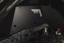 Load image into Gallery viewer, Close-up of DV8 Offroad Bronco rear inner fender liner aluminum construction