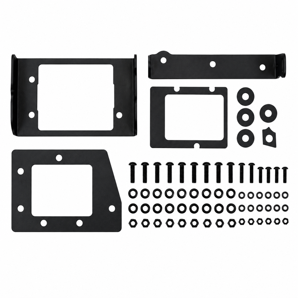 DV8 Offroad ACC relocation bracket for 2017-2026 Ford F-250 and F-350 Super Duty