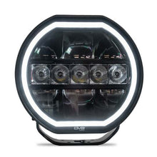 Load image into Gallery viewer, DV8 BE7RW108W-H 7in Halo Elite Round LED Light Flood Spot