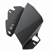 Load image into Gallery viewer, Black powder-coated aluminum panels from the DV8 INFT2-01 inner fender liner kit