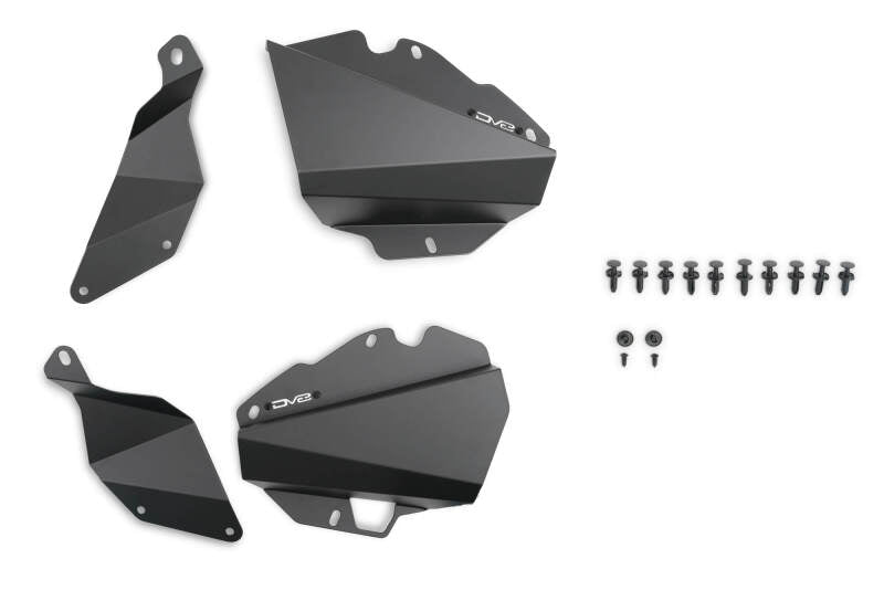 DV8 INFT2-01 inner fender liner panels and mounting hardware for Toyota Tundra and Sequoia