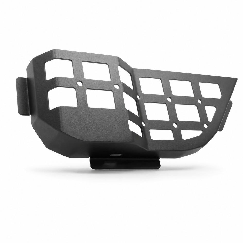 DV8 MPJL-06 rear door MOLLE storage panels installed on Jeep Wrangler JL