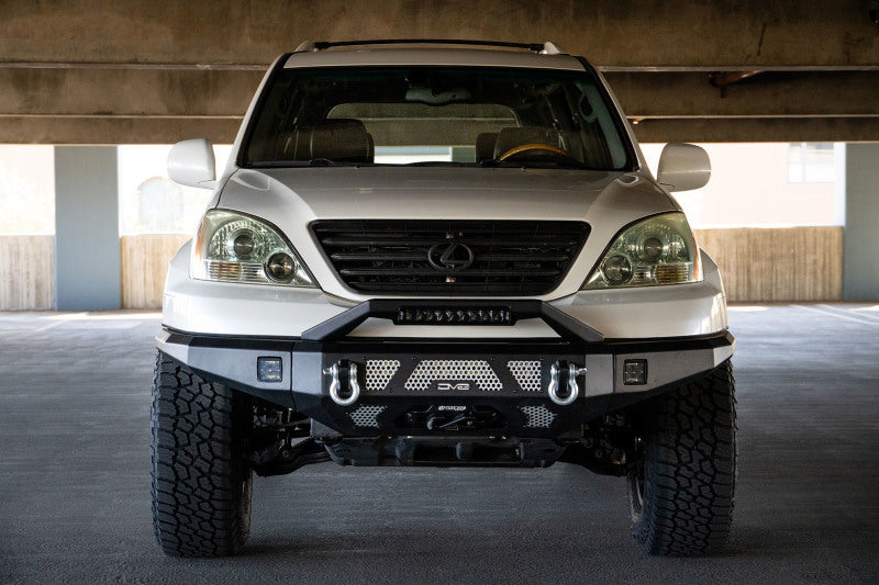 DV8 Offroad 03-09 Lexus GX 470 MTO Series Winch Front Bumper - Black Ops Auto Works