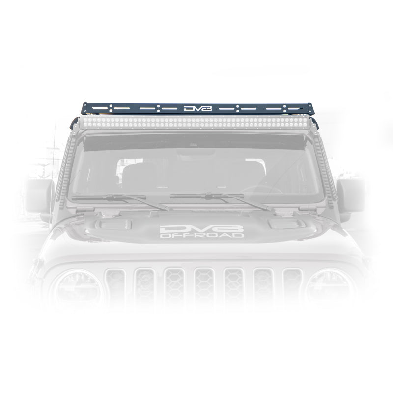 DV8 Offroad 07-18 Jeep Wrangler JK 4 DR / JL 2 DR & JT / 18+ Gladiator Roof Rack - Black Ops Auto Works