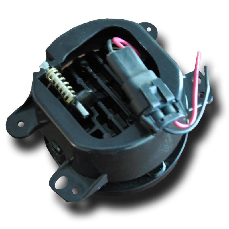 DV8 Offroad 07-18 Jeep Wrangler JK 4in 30W LED Replacement Fog Lights - Black Ops Auto Works