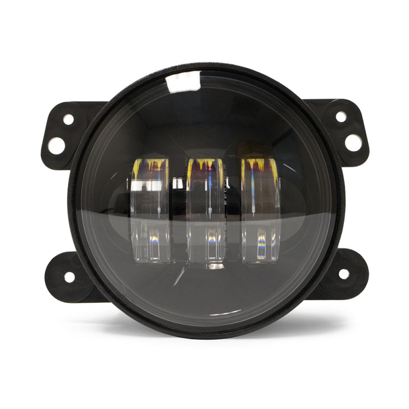 DV8 Offroad 07-18 Jeep Wrangler JK 4in 30W LED Replacement Fog Lights - Black Ops Auto Works