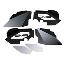 Load image into Gallery viewer, DV8 Offroad 07-18 Jeep Wrangler JK Front Aluminum Inner Fender - Black - Black Ops Auto Works