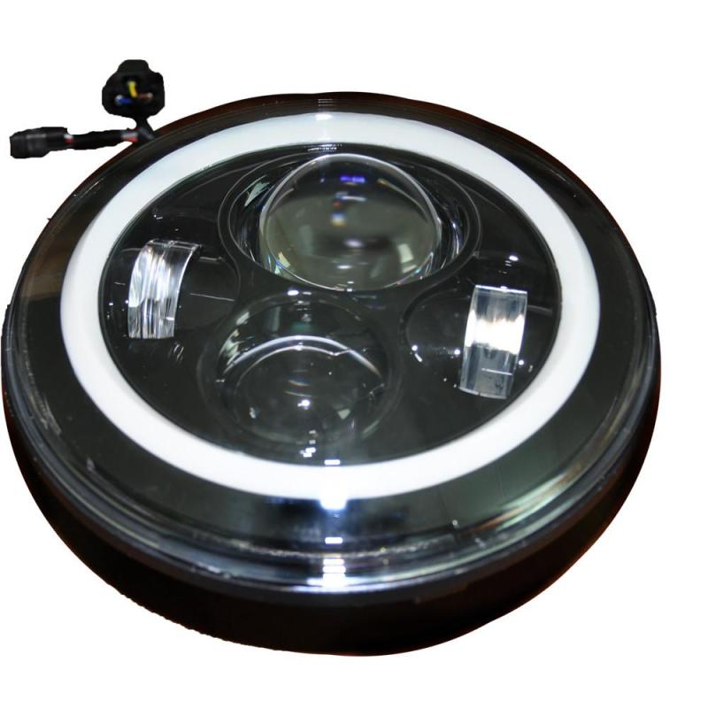 DV8 Offroad 07-18 Jeep Wrangler JK LED Projector Headlights - Black Ops Auto Works