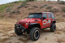 Load image into Gallery viewer, DV8 Offroad 07-18 Jeep Wrangler JK Metal Heat Dispersion Hood - Primer Black - Black Ops Auto Works