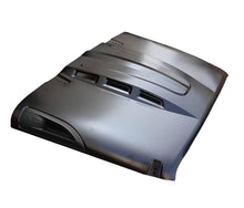 Load image into Gallery viewer, DV8 Offroad 07-18 Jeep Wrangler JK Metal Heat Dispersion Hood - Primer Black - Black Ops Auto Works