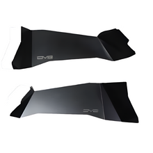 Load image into Gallery viewer, DV8 Offroad 07-18 Jeep Wrangler JK Rear Aluminum Inner Fender - Black - Black Ops Auto Works