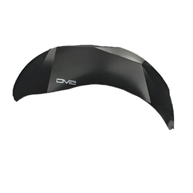 DV8 Offroad 07-18 Jeep Wrangler JK Rear Aluminum Inner Fender - Black - Black Ops Auto Works