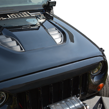 Load image into Gallery viewer, DV8 Offroad 07-18 Jeep Wrangler JK Rubicon 10th Anniversary Replica Hood - Black Ops Auto Works